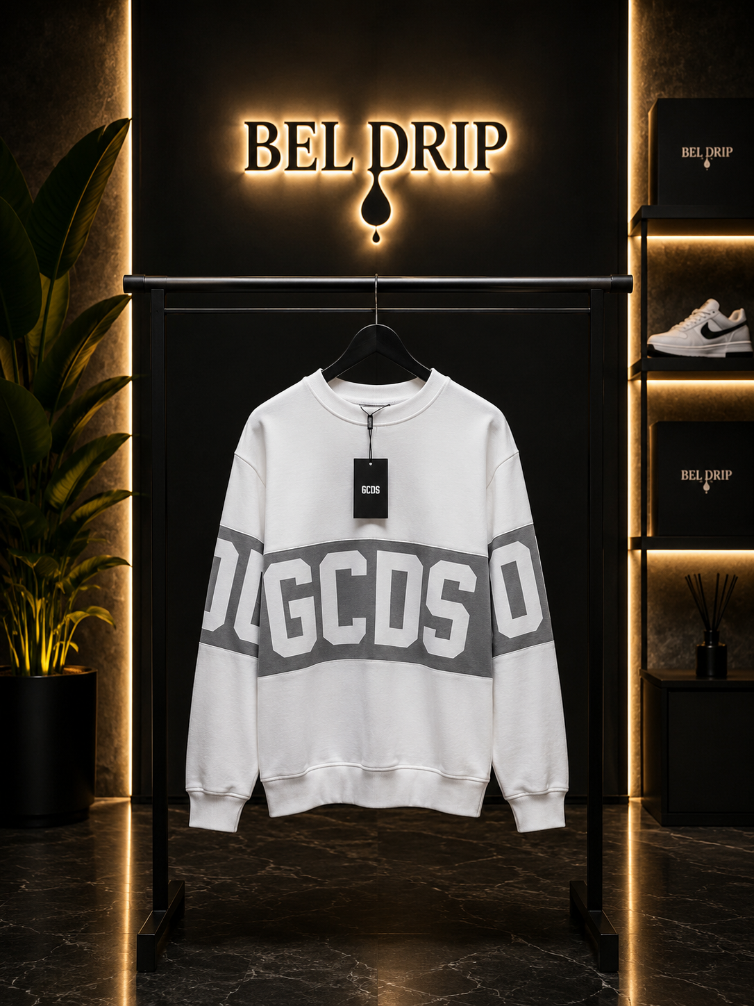 Felpa GCDS Bicolore