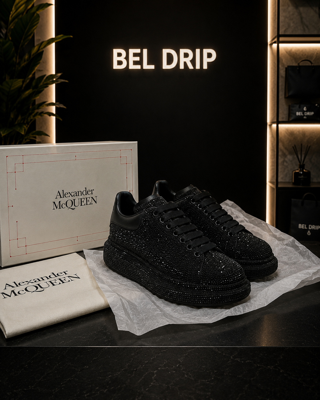 Alexander Mcqueen Crystal