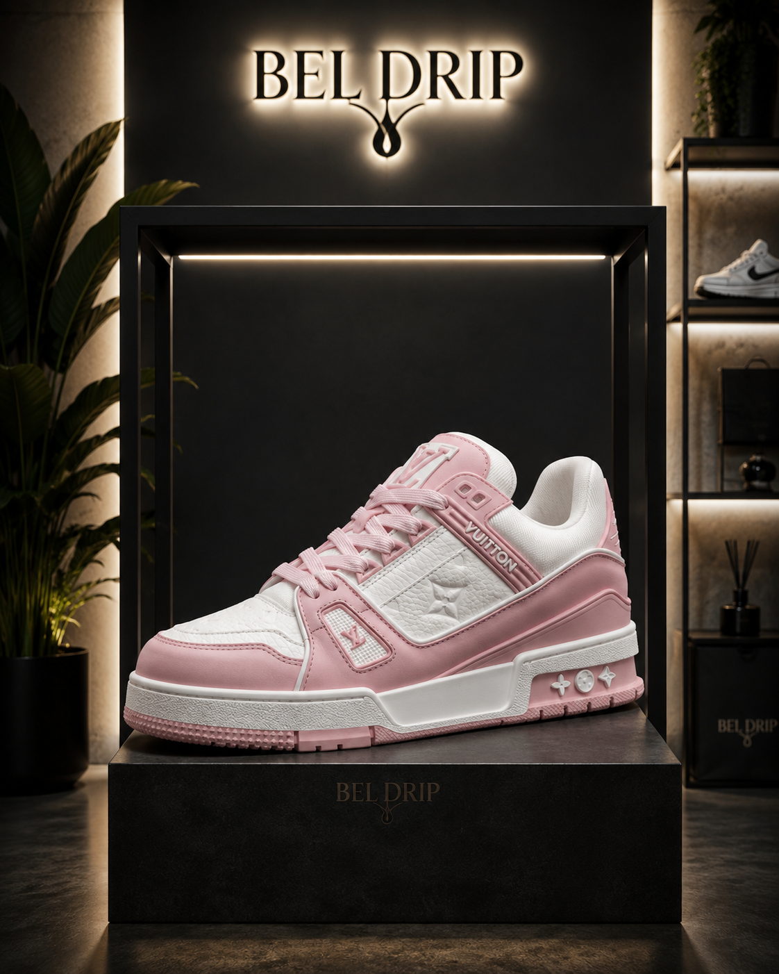 Scarpa Lv Trainer Bianca e Rosa