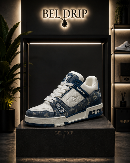 Scarpa Lv Trainer Bianca e Jeansata