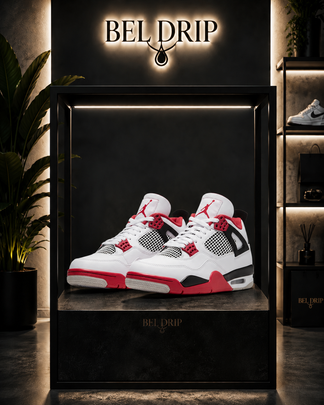 Nike Air Jordan 4 Retro "Fire Red"