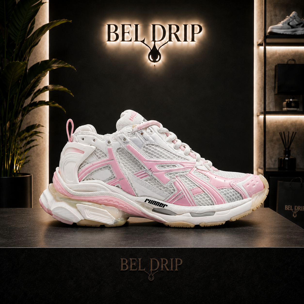 Balenciaga Runner Bianca/Rosa