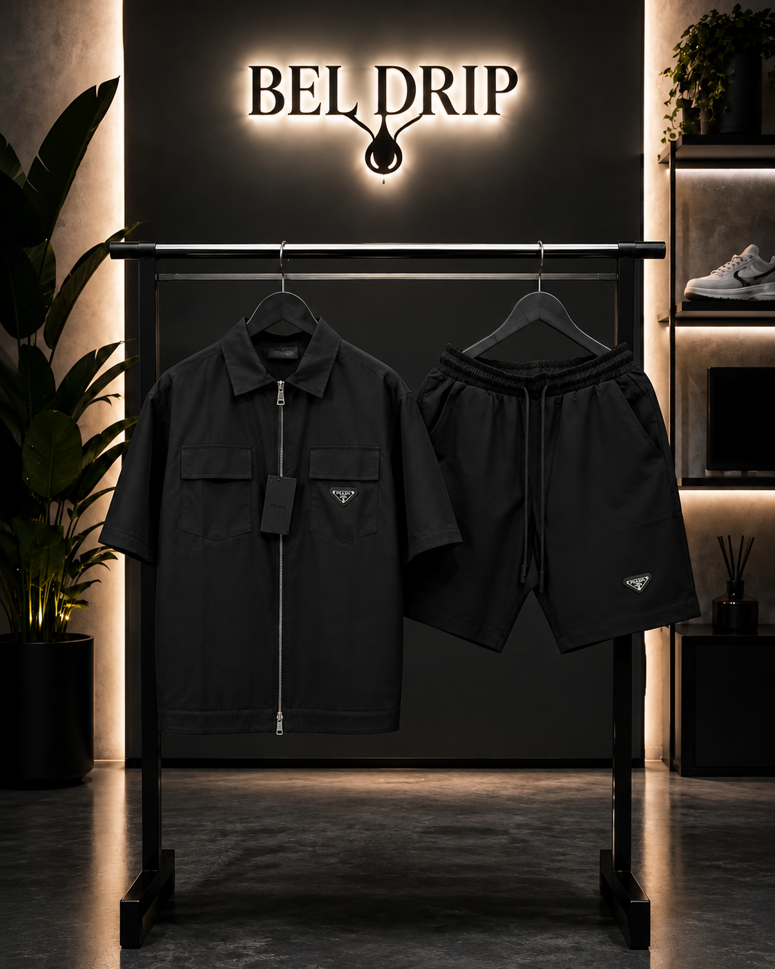 Coordinato Prada Zip