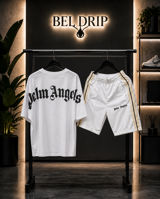 Coordinato Palm Angels T-Shirt + Bermuda
