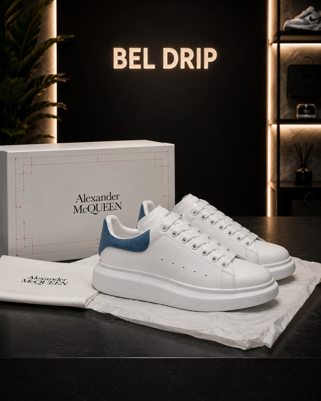 Alexander Mcqueen Bianca/Blu
