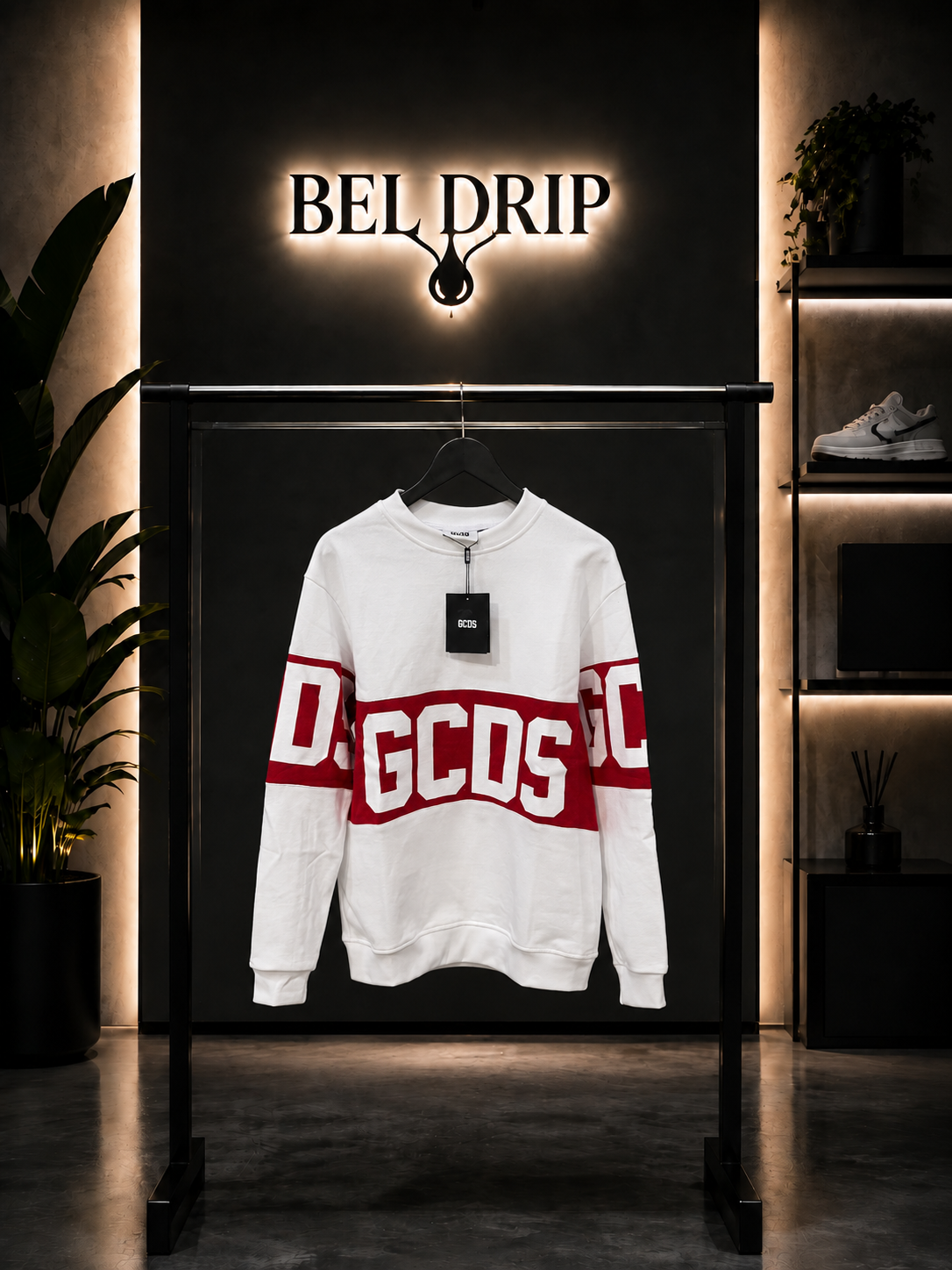 Felpa GCDS Bicolore